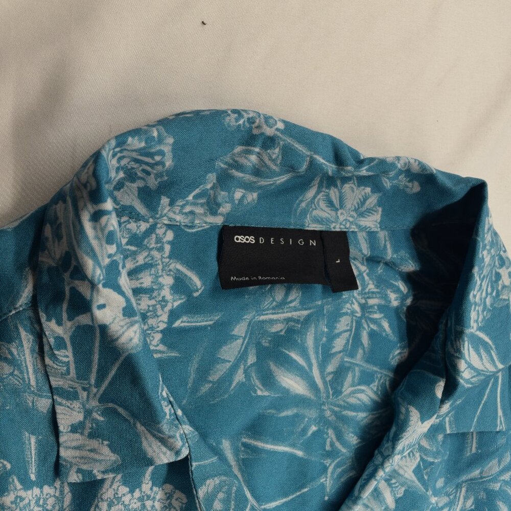 ASOS Men’s boxy oversized shirt L #736 - Picture 7 of 7